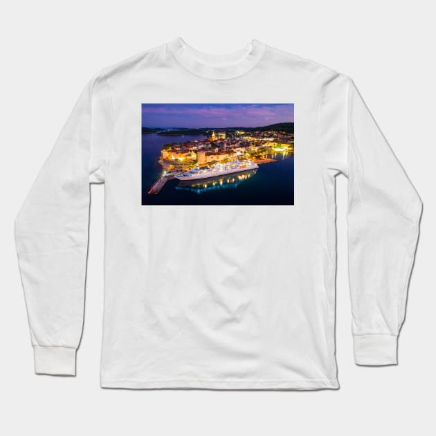 Korčula Long Sleeve T-Shirt by ivancoric